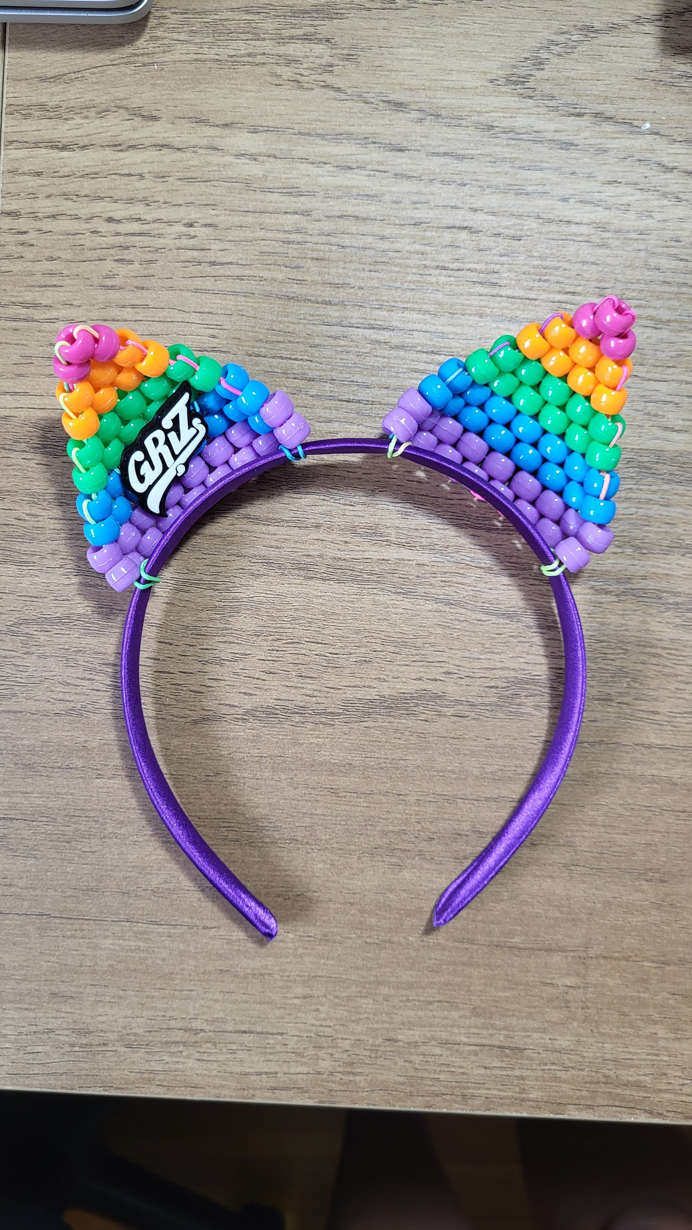 Kandi Cat Ears - Griz